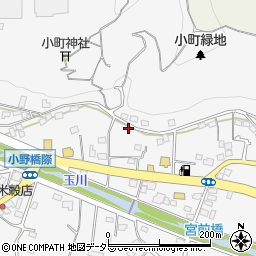 神奈川県厚木市小野2193周辺の地図