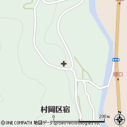 兵庫県美方郡香美町村岡区宿323-1周辺の地図
