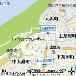 岐阜県岐阜市西材木町9周辺の地図