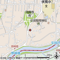 岐阜県可児郡御嵩町伏見74周辺の地図