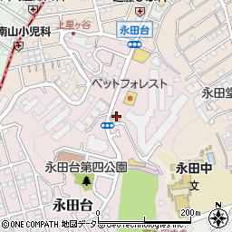 神奈川県横浜市南区永田台1-1周辺の地図