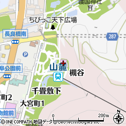 加藤栄三・東一記念美術館（岐阜市歴史博物館分館）周辺の地図