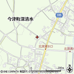 滋賀県高島市今津町深清水662周辺の地図