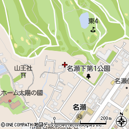 神奈川県横浜市戸塚区名瀬町798周辺の地図