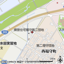 県営住宅福守第二団地周辺の地図