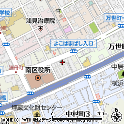 ＴＩアーバン横浜橋周辺の地図