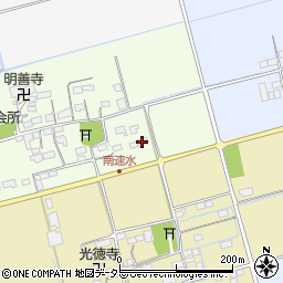 滋賀県長浜市湖北町南速水105周辺の地図