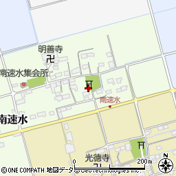 滋賀県長浜市湖北町南速水171周辺の地図