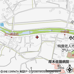神奈川県厚木市小野2316周辺の地図