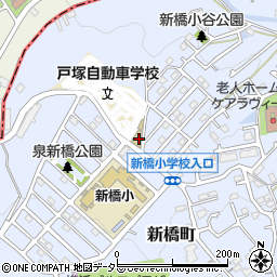 戸塚自動車学校周辺の地図