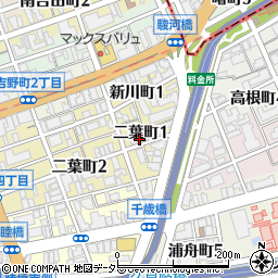 アイペック横浜二葉町第１駐車場周辺の地図