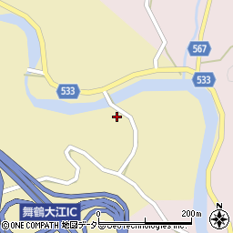 京都府舞鶴市大俣201周辺の地図