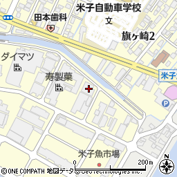 鳥取県米子市旗ヶ崎2036周辺の地図
