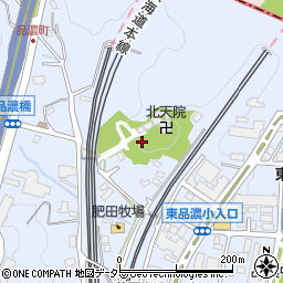 神奈川県横浜市戸塚区品濃町周辺の地図