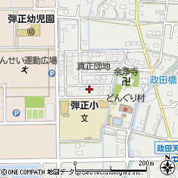 岐阜県本巣市政田2111周辺の地図