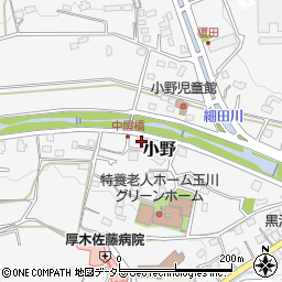 神奈川県厚木市小野697周辺の地図