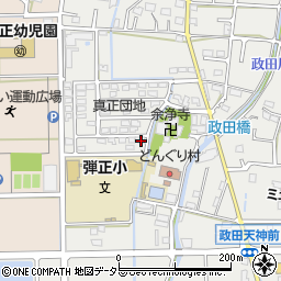 岐阜県本巣市政田2106周辺の地図