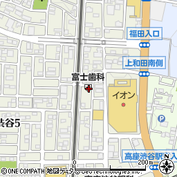 富士歯科医院周辺の地図