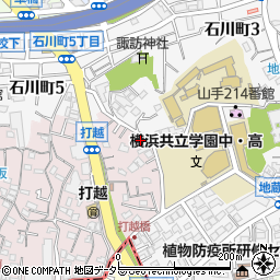 リパーク横浜打越駐車場周辺の地図