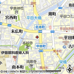 山陰合同銀行平田支店 ＡＴＭ周辺の地図