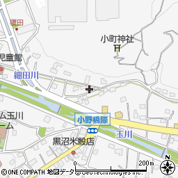 神奈川県厚木市小野2214周辺の地図
