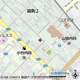 鳥取県米子市錦町1丁目181周辺の地図