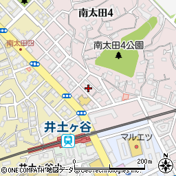神奈川県横浜市南区南太田4丁目9周辺の地図
