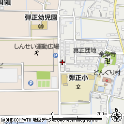 岐阜県本巣市政田2122周辺の地図