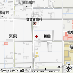 ファミリーマート岐阜又丸店周辺の地図