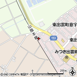 島根県松江市東出雲町意宇東3丁目7周辺の地図