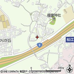 島根県松江市乃木福富町663周辺の地図
