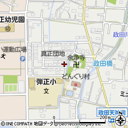 岐阜県本巣市政田2155周辺の地図