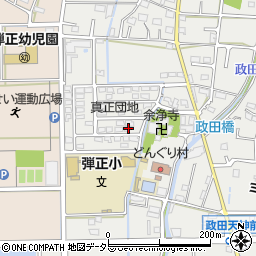 岐阜県本巣市政田2154周辺の地図