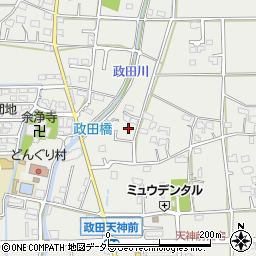 岐阜県本巣市政田646周辺の地図