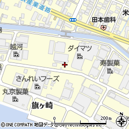 鳥取県米子市旗ヶ崎周辺の地図