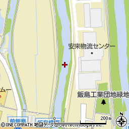 吉田川周辺の地図