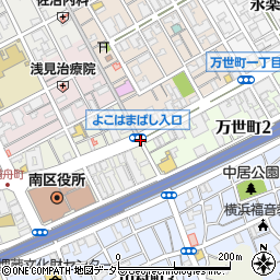 三吉橋周辺の地図