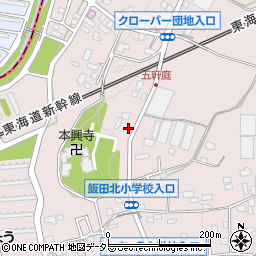 神奈川県横浜市泉区上飯田町3602周辺の地図