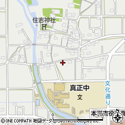 岐阜県本巣市下真桑1051周辺の地図