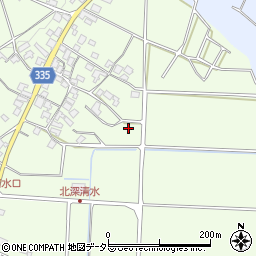 滋賀県高島市今津町深清水2897周辺の地図