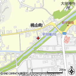 島根県出雲市平田町桃山町583-31周辺の地図