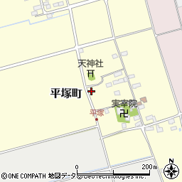 滋賀県長浜市平塚町133周辺の地図