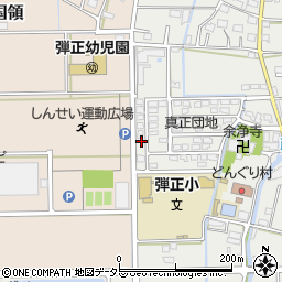 岐阜県本巣市政田2123周辺の地図