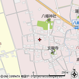 滋賀県長浜市八島町558周辺の地図