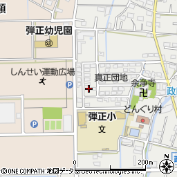 岐阜県本巣市政田2141周辺の地図