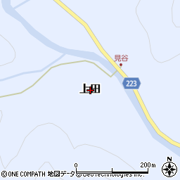 福井県小浜市上田周辺の地図