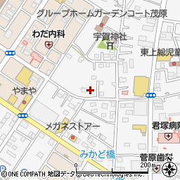 千葉県茂原市高師2062周辺の地図