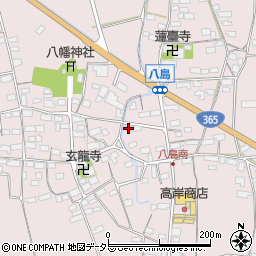 滋賀県長浜市八島町383周辺の地図