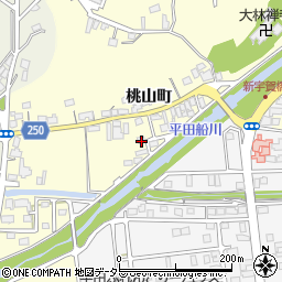 島根県出雲市平田町桃山町583-32周辺の地図