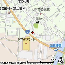 有限会社骨董松月　松江店周辺の地図